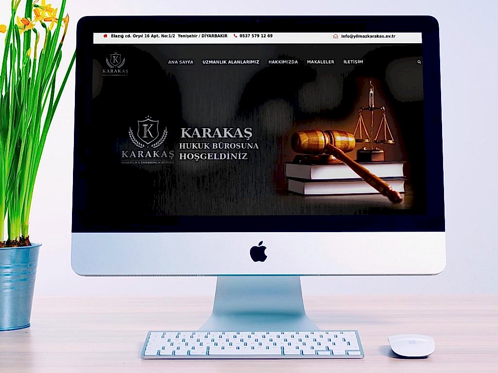 Hukuk Bürosu Web Sitesi Tasarımı Örnekleri